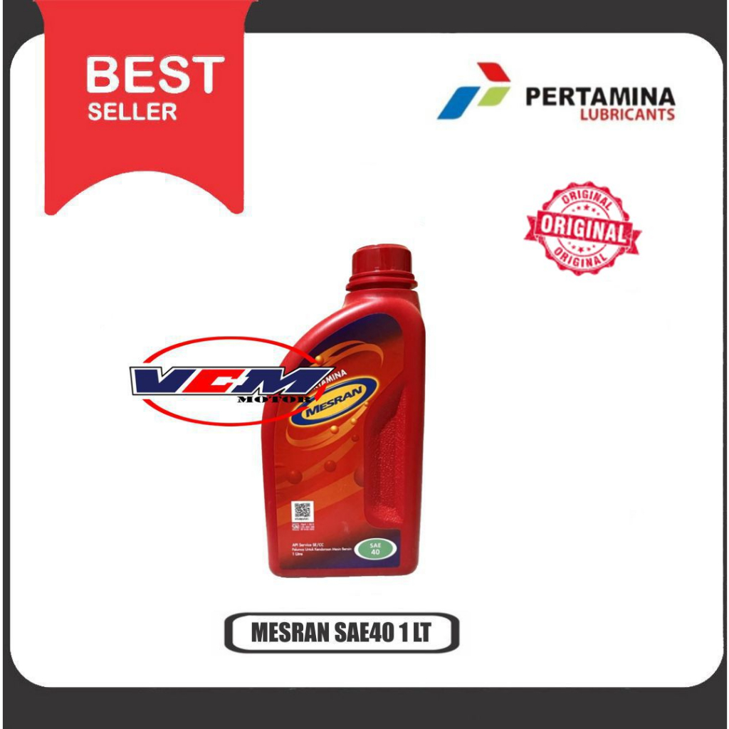 Oli Mesran SAE40 1 Liter