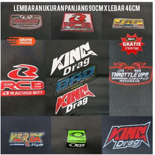 KAIN JOK MOTOR AMPLAS MIKA kulit jok amplas pres mika