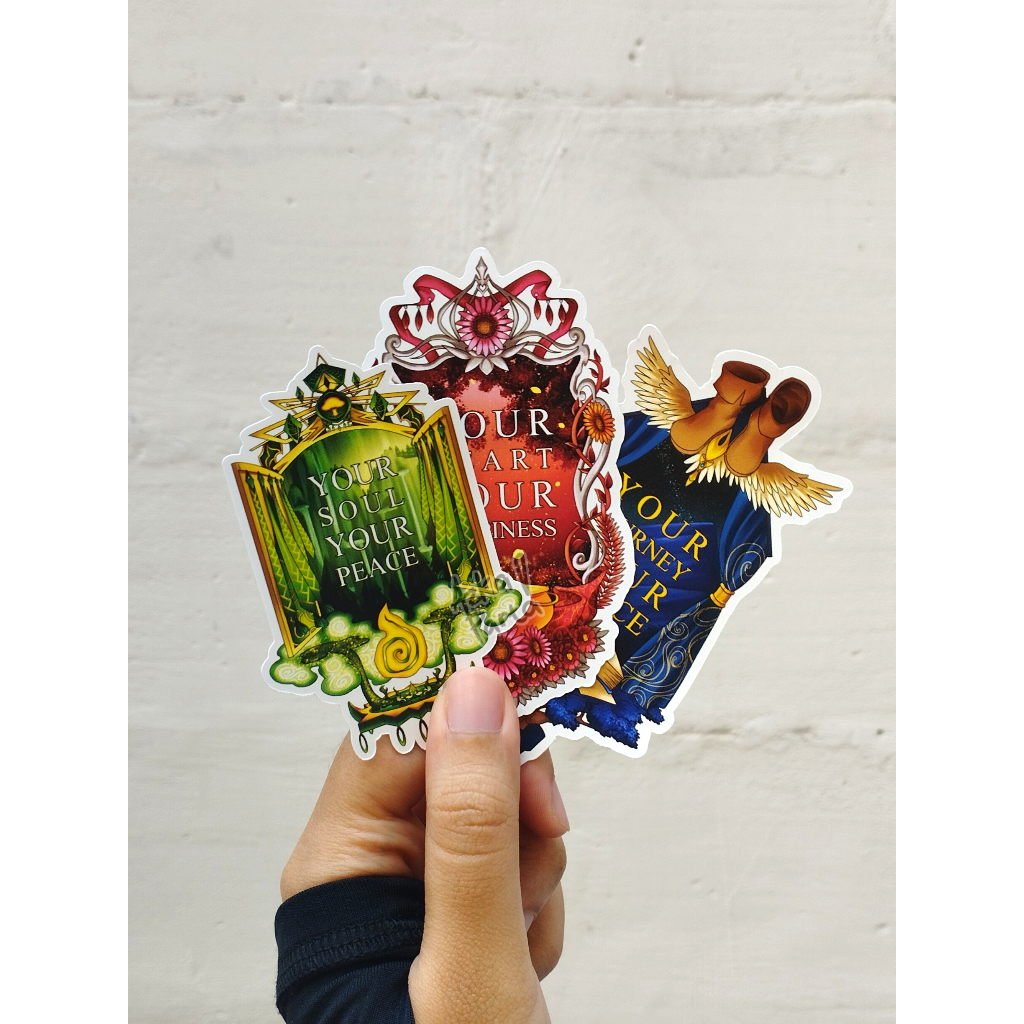 

Sticker Tema Fantasi | "Yours Truly" | Vinyl Matte