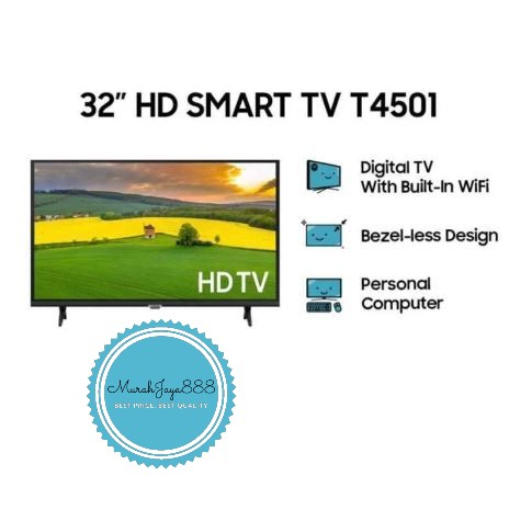 SAMSUNG TV 32T4501 / TV SAMSUNG UA32T4501 SMART TV 32 inch