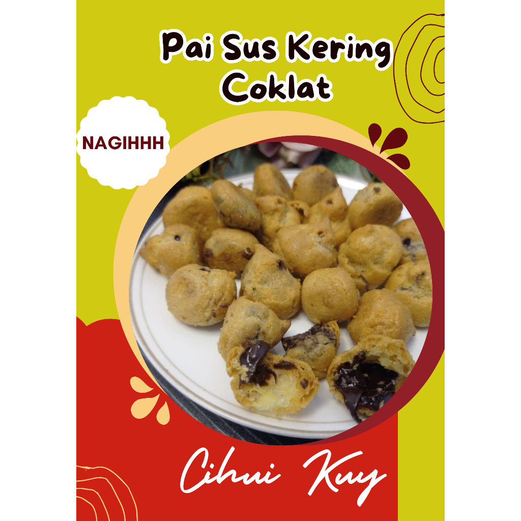 

Pai Sus Kering Manis / Pai Soes Manis / Pai Soes Murah / Pai Sus Coklat / Pai Soes Kering 180gr