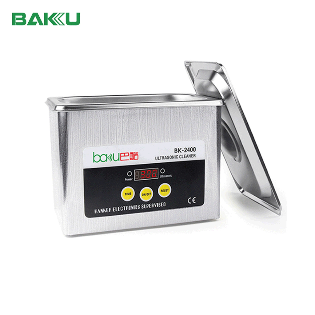 BAKU BK-2400 0.8 liter Stainless Steel Ultrasonic Cleaner Digital
