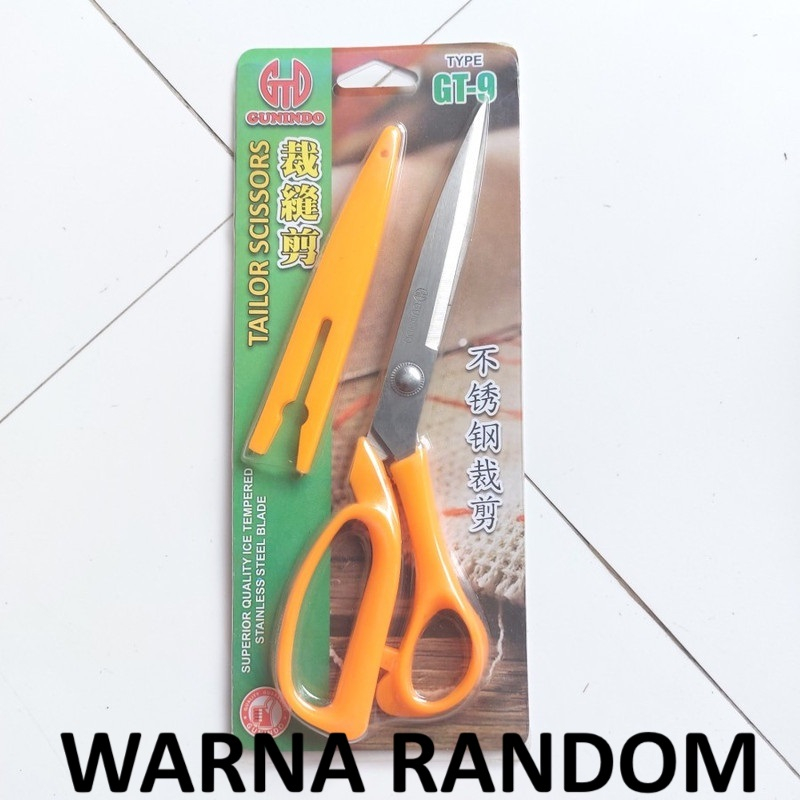 

Gunting Jahit Gunindo GT9 Tailor Scissors - 1 Buah