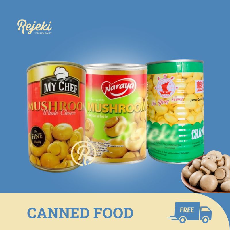 champignons Mushroom Jamur Kancing FYF Naraya My Chef - RFM