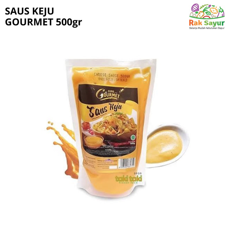 

Saus Keju Gourmet 500gr Dressing Frozen Food Rak Sayur Padang