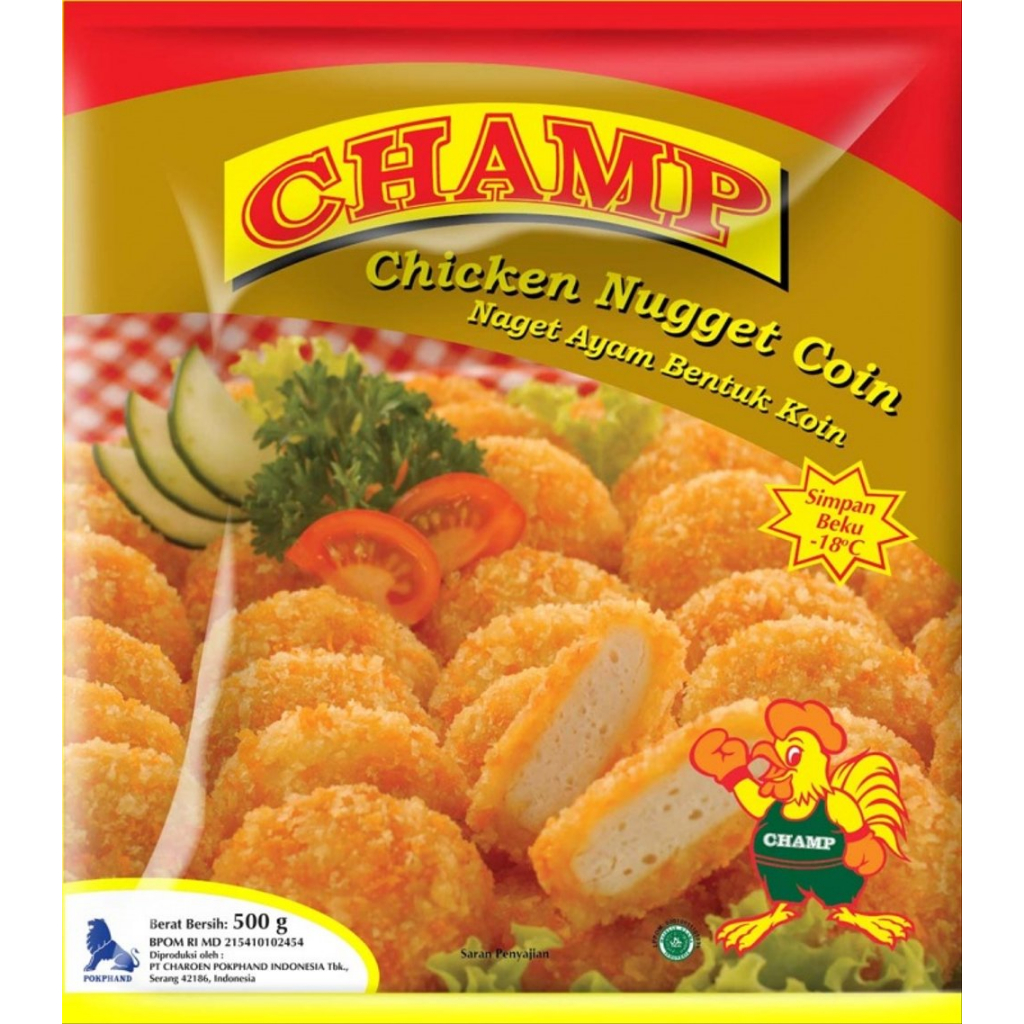 

CHAMP CHICKEN NUGGET 500GR