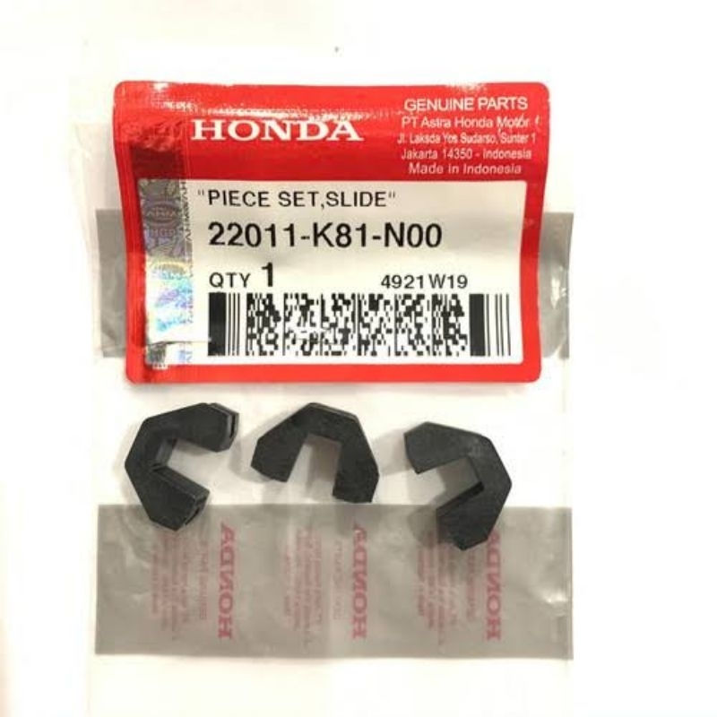 slider tutup rumah roller honda beat lama karbu, beat fi , vario 110 original oem, harga full set is