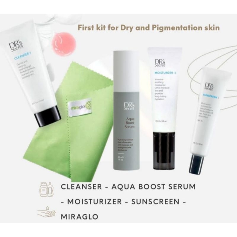 [Free Miraglo& Membership] DR's Secret Boost Skin Barrier Basic package