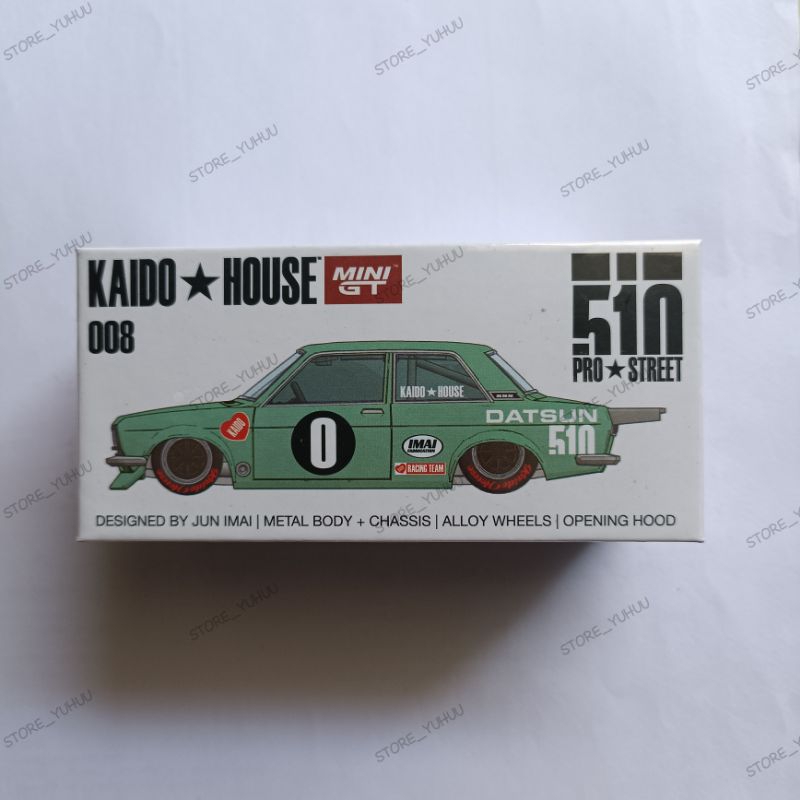 MINI GT DATSUN 510 KAIDO⭐HOUSE 008