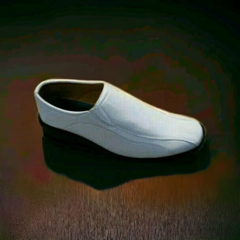 SEPATU KANTOR PANTOFEL PUTIH KERJA FANTOFEL PANTOVEL PUTIH VANTOPEL PUTIH WANITA PRIA CASUAL FORMAL 