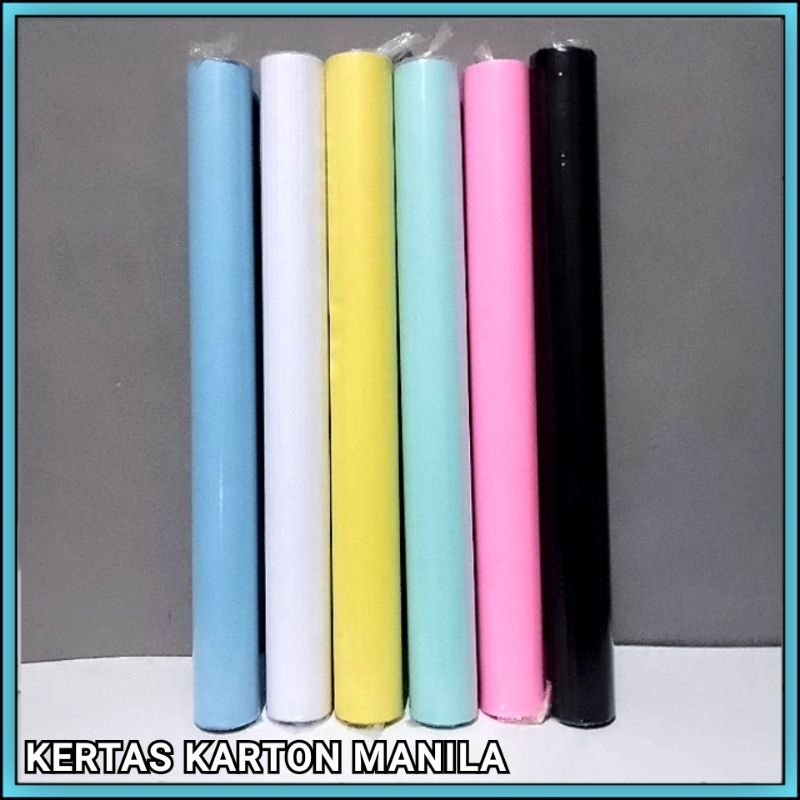 

kertas Karton Manila Warna Warni 1 Lembar
