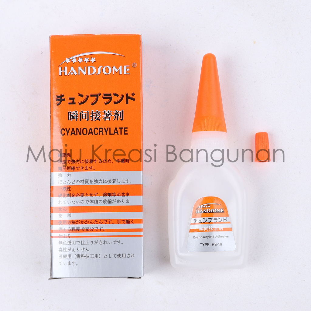 

Lem Korea G Handsome Kualitas Super Power Glue Cyanoacrylate Adhesive Cair Instant Kering Perekat Besi Tetes Serbaguna Multifungsi