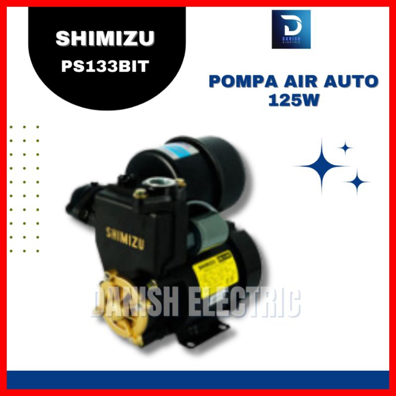 Pompa air listrik pompa air otomatis pompa air hisap pompa dorong pompa air shimizu PL-138BIT