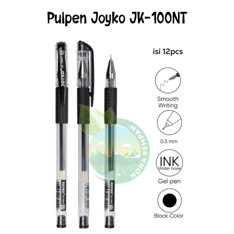 

Pulpen Gel Joyko JK-100NT 0.5mm