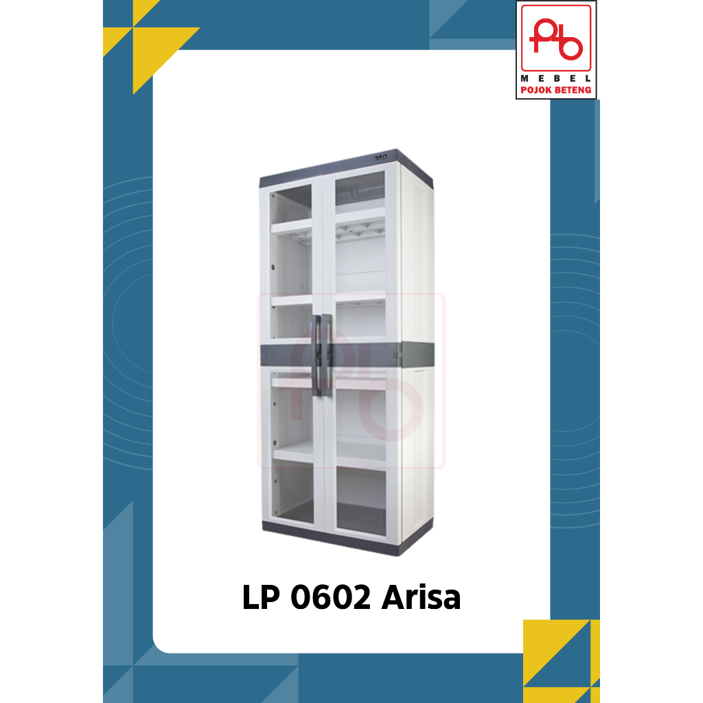 Lemari Plastik Arisa CA 0602 Jogja