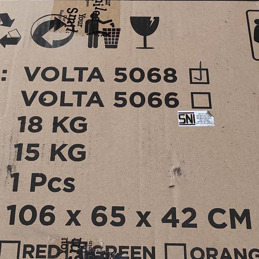 

Kardus besar tebal keras double wrap 106 x 65 x 42 CM