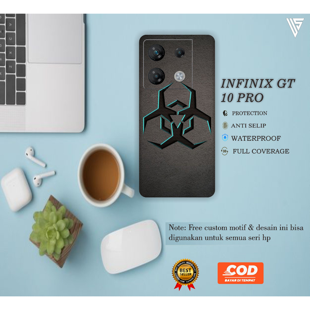 GARSKIN HANDPHONE INFINIX GT 10 PRO (ISI 2PCS)