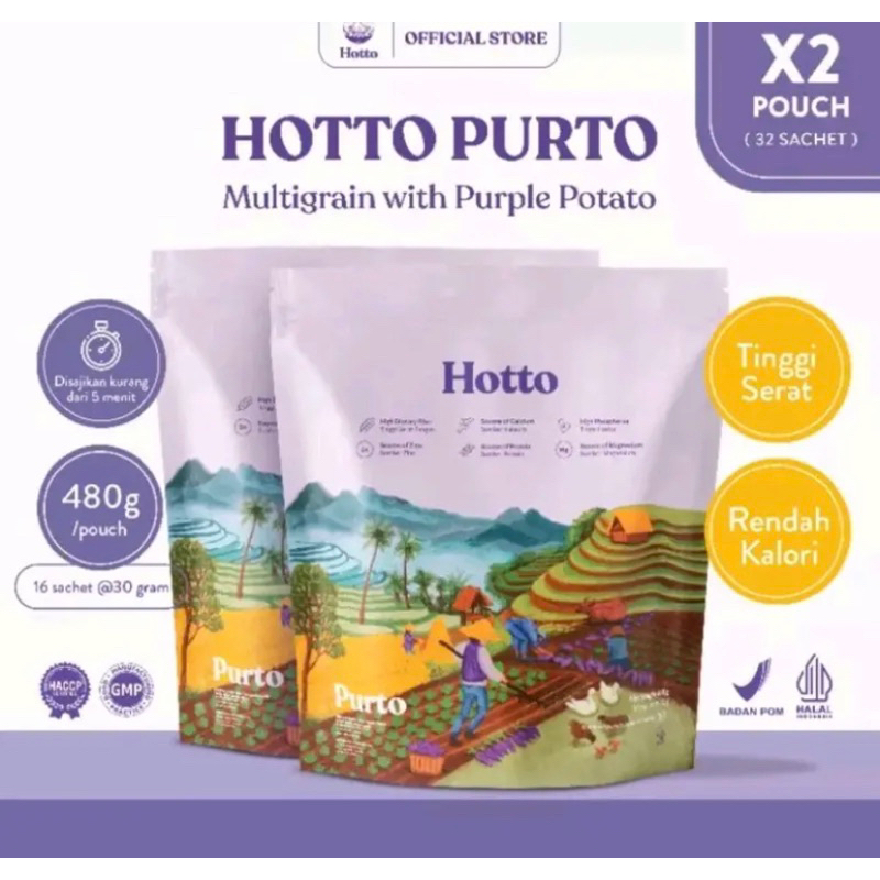 

hotto original sulawesi makassar makanan sehat healthy multigrain purple oat potato ubi ungu