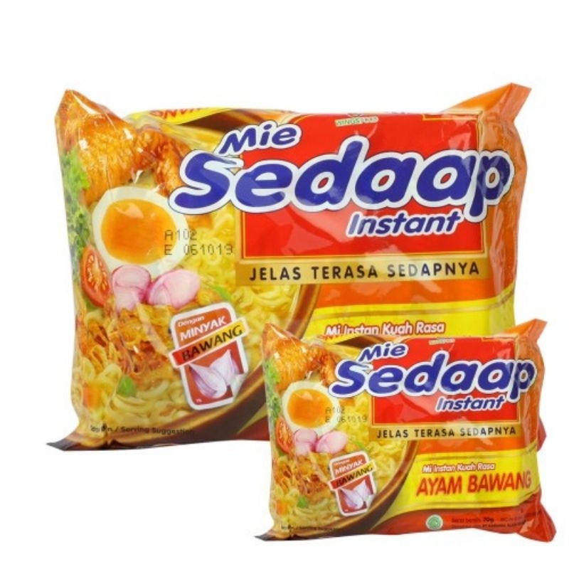 

Mie sedaap Ayam Bawang 4 pcs