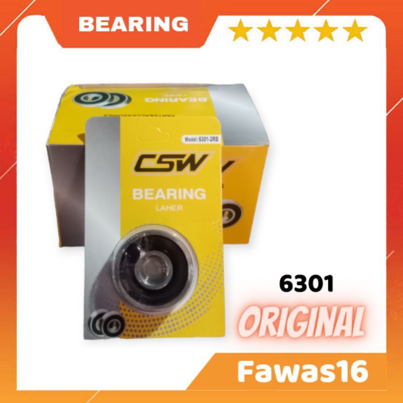 laher bearing 6301 pederal