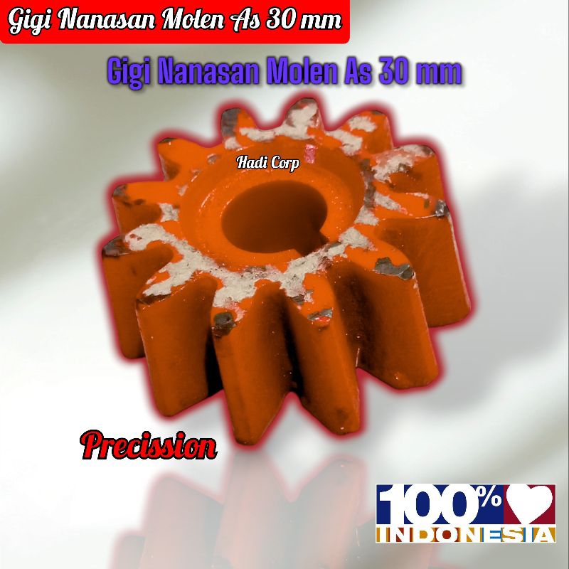 Gigi Molen / Gigi Roda Nanasan Mesin Molen / Roda Gigi Nanasan Mesin as 20, 24, 25, 28, 30, 32, 34