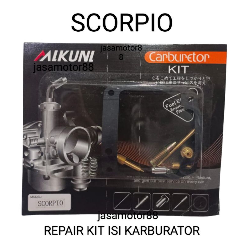 REPAIR KIT ISI KARBURATOR SCORPIO