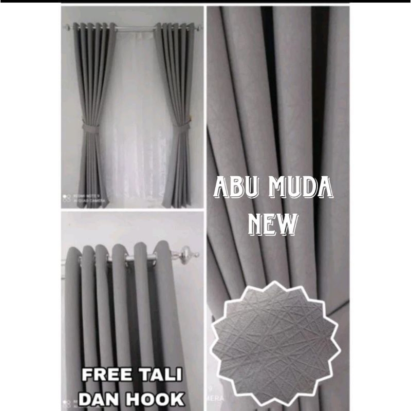 Gorden Blackout/Gorden Tebal/Gorden Polos Premium