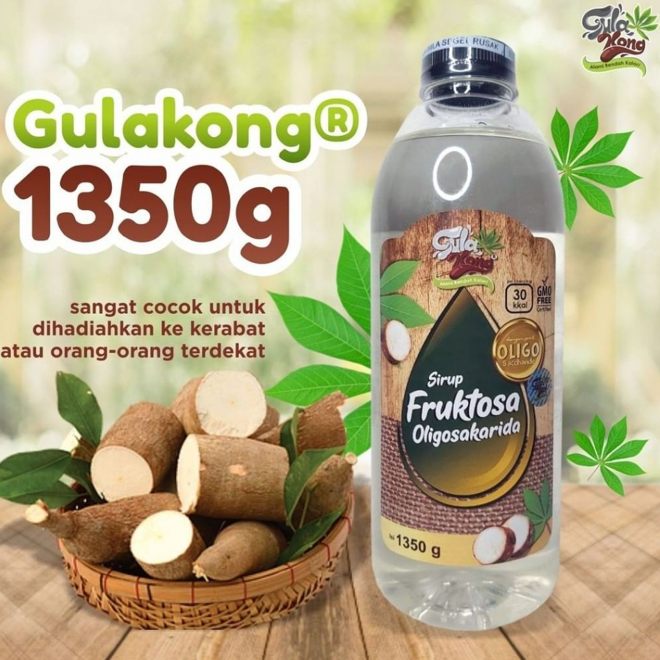 

GULAKONG® (gula singkong cair) 1350g