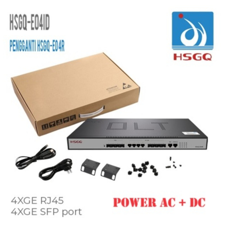 OLT EPON HSGQ 4 PORT E04ID Power AC + DC