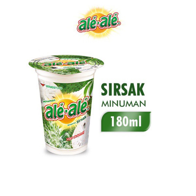 

Ale-ale Sirsak 180ml Popular bisa juga buat Acara Party