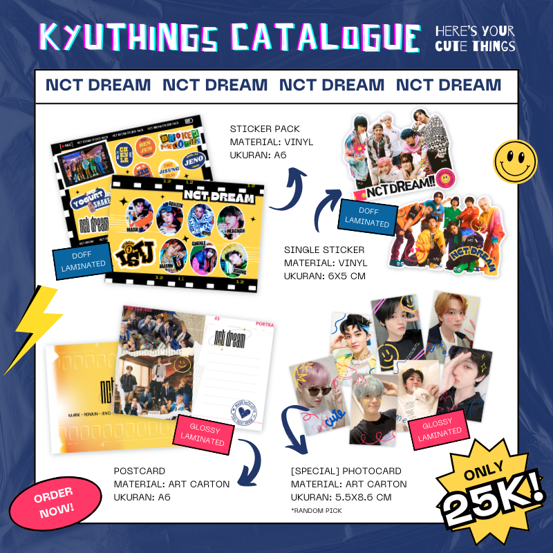 MERCH SET NCT DREAM AND NEWJEANS