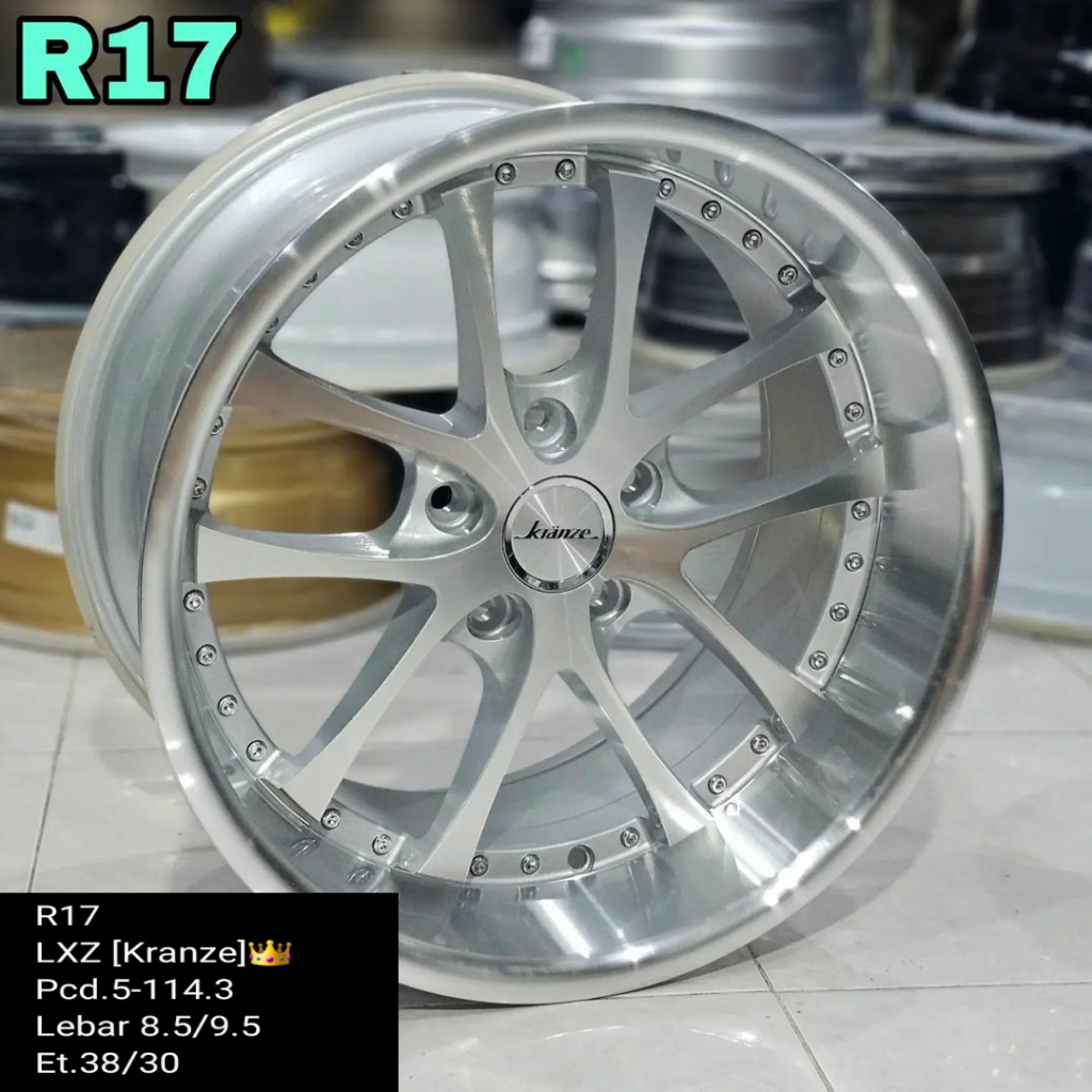 velg celong ring 17 kranze lxz r17 buat civic innova hrv camry terios
