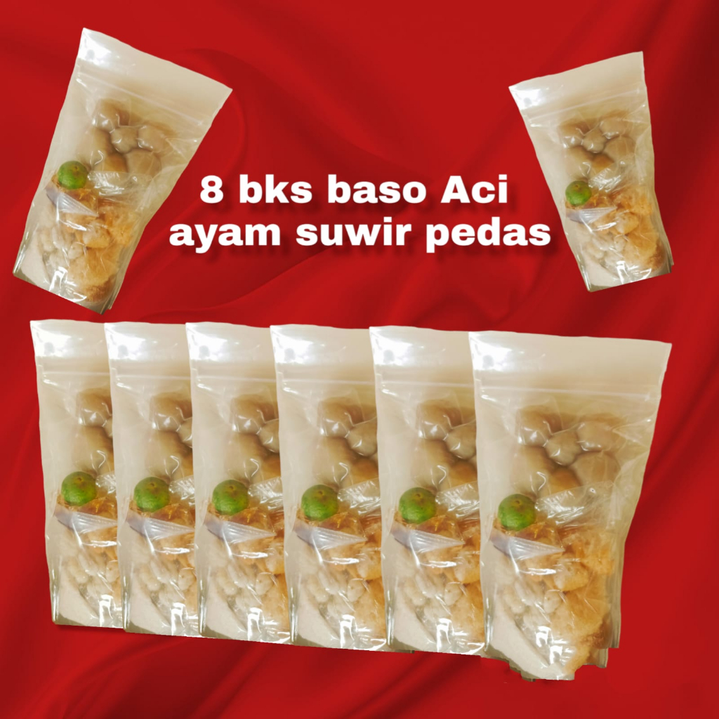 

BASO ACI AYAM SUWIR pedas 8 BKS