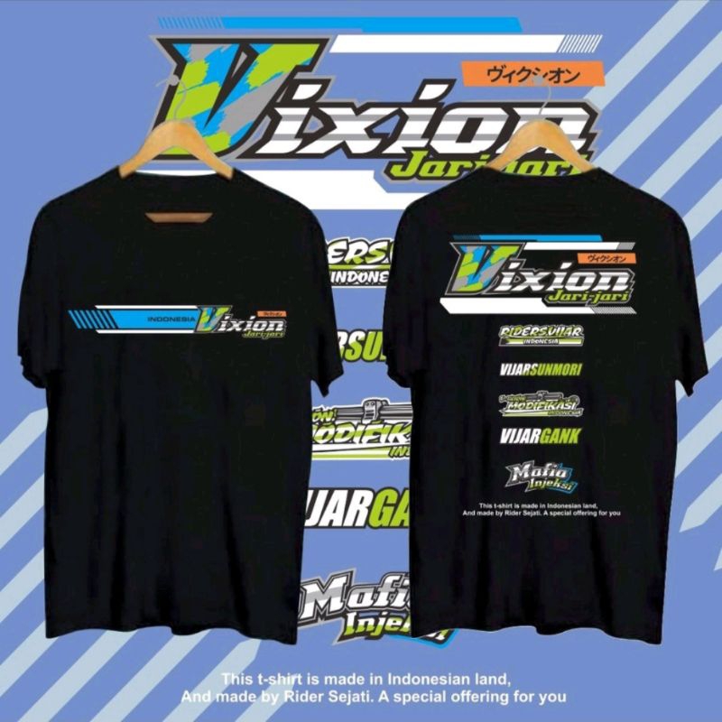 Kaos Vixion Jari-Jari