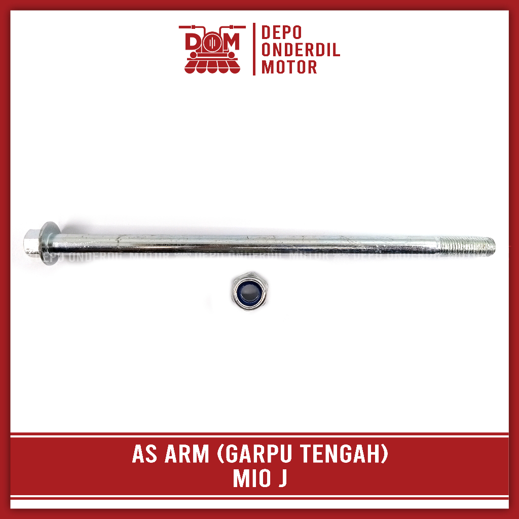 As Arm Mio J (TOKAIDO) - Baut As Tengah Swing Arem Fork Forek Garpu Yamaha Mio M3 GT Soul Fino FI