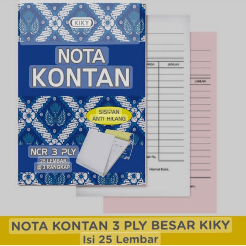 

Nota besar 2ply