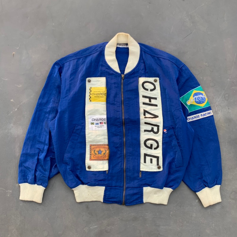 VINTAGE CHARGE RACING TEAM JACKET - NISMO TRD SUBARU BMW AMG AUDI RALLIART HONDA HRC MUGEN