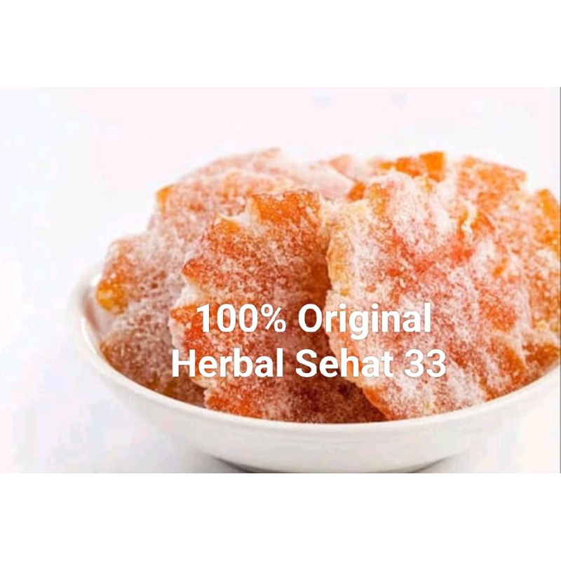 

NEW! DRIED TANGERINE 1KG / GUANG XI JI BING / JI PING MANISAN JERUK GEPENG KIT PIA [100% ORIGINAL]
