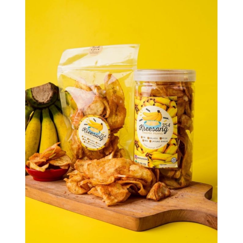 

KRIPIK PISANG renyah | KREESANG354