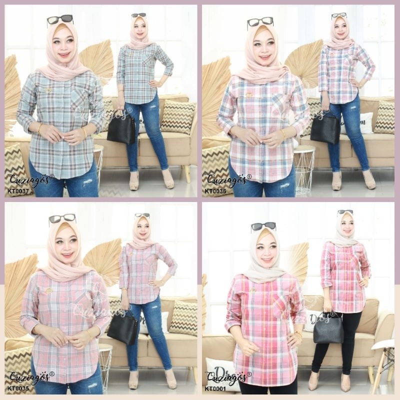 KEMEJA QUZIAGOS TERBARU/KEMEJA KATUN