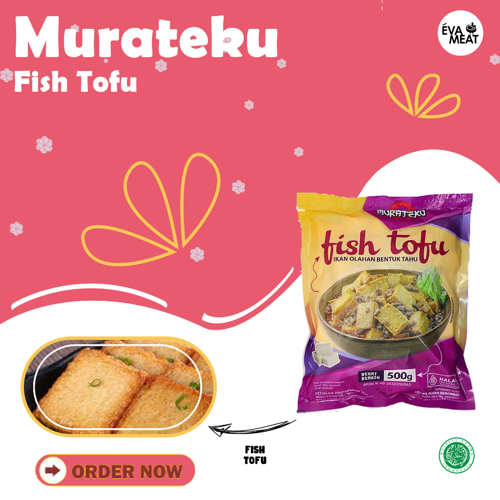 

Murateku Fish Tofu / Ikan Olahan Bentuk Tahu