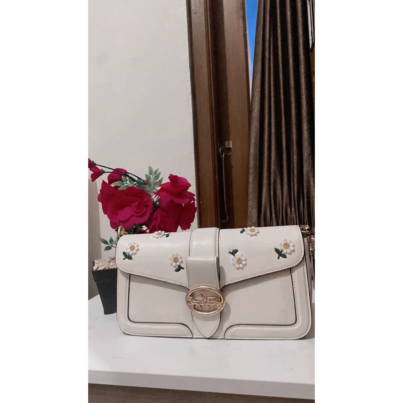 PRELOVED TAS SLEMPANG COACH ORI