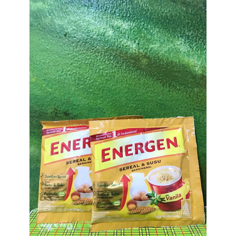 

Energen sereal vanilla sachet / energen vanilla
