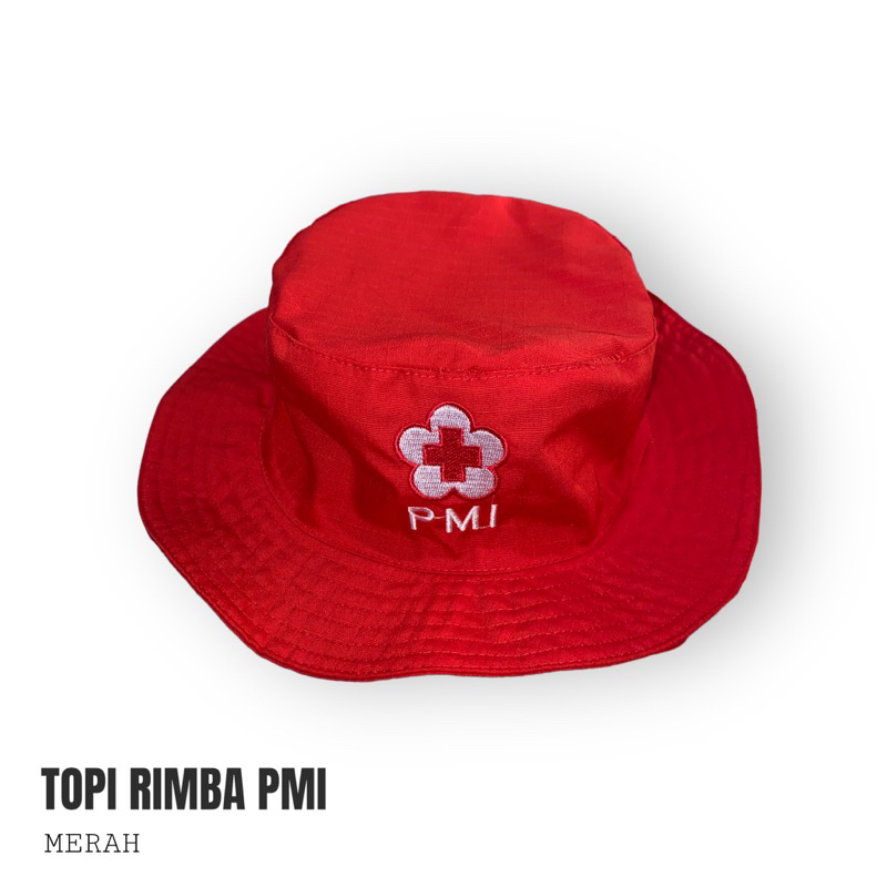 Topi Rimba PMI Merah