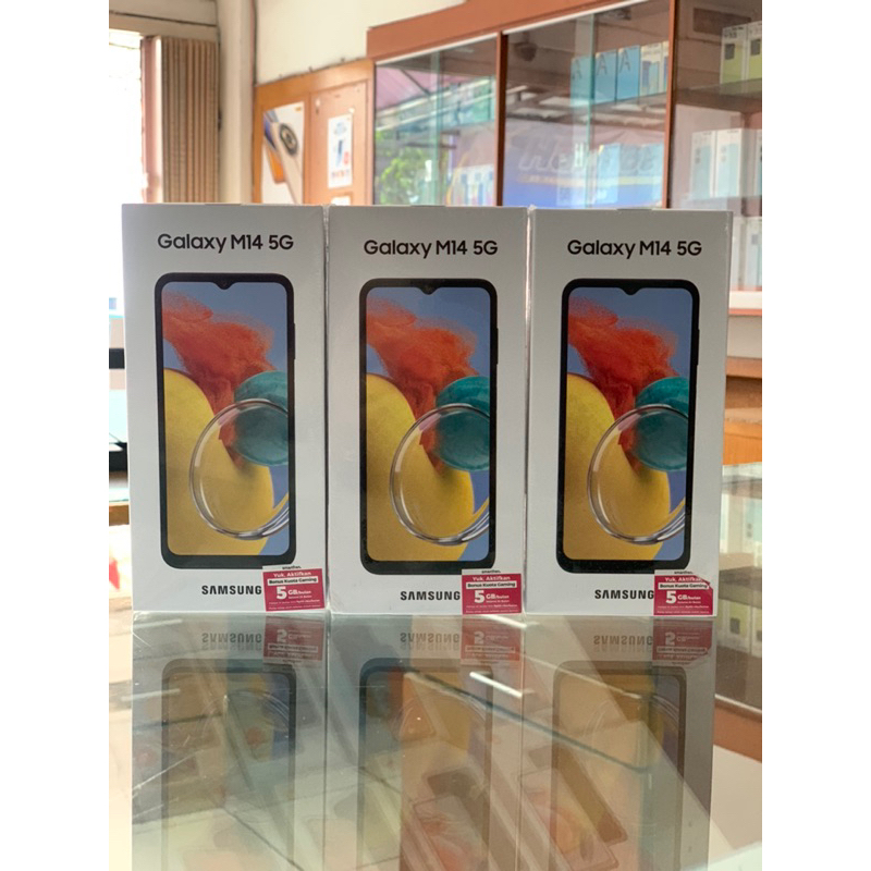 Samsung galaxy M14 5G 6/128Gb Garansi Resmi
