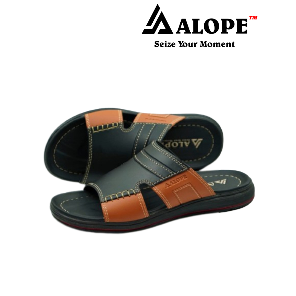 ALOPE - Sandal Alope sandal H 11 Sandal Kulit Model pria Ukuran