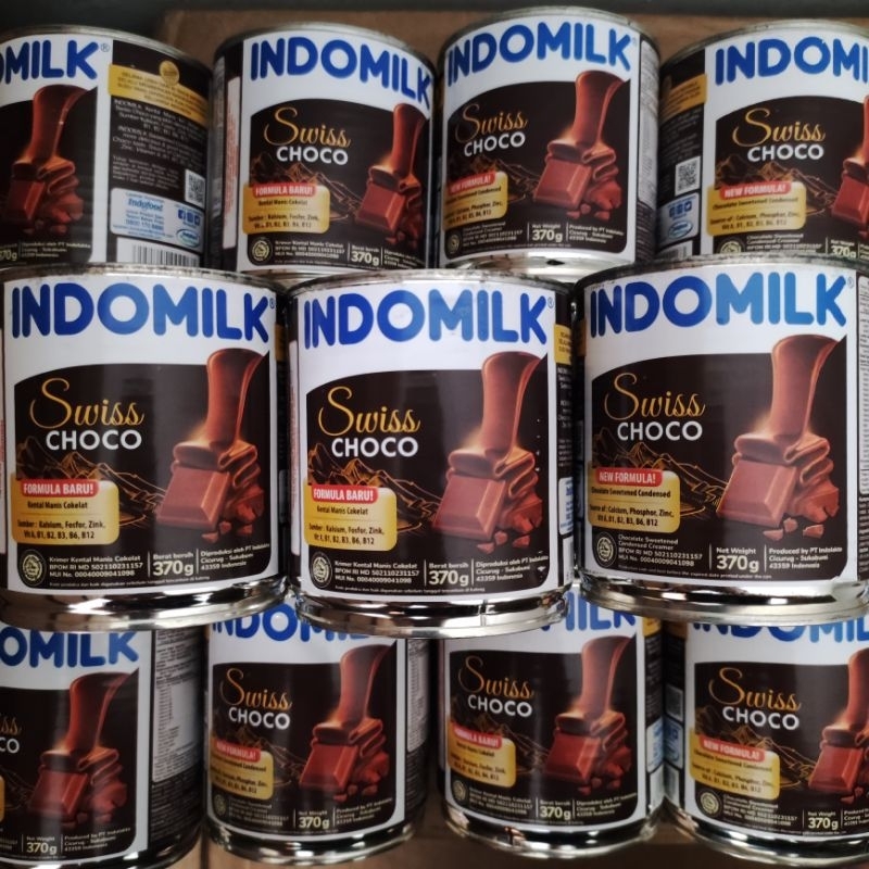 

skm INDOMILK/BENDERA/CAP ENAK chocolate / coklat 370gr