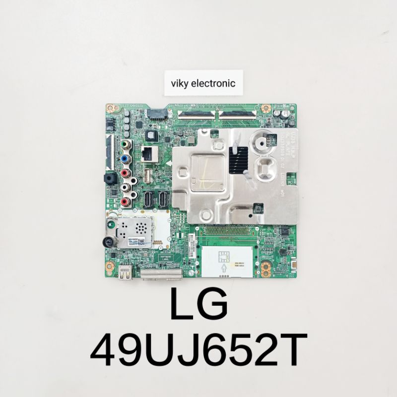 LG 49UJ652T mainboard mb mesin tv mobo modul tv LG 49UJ652T