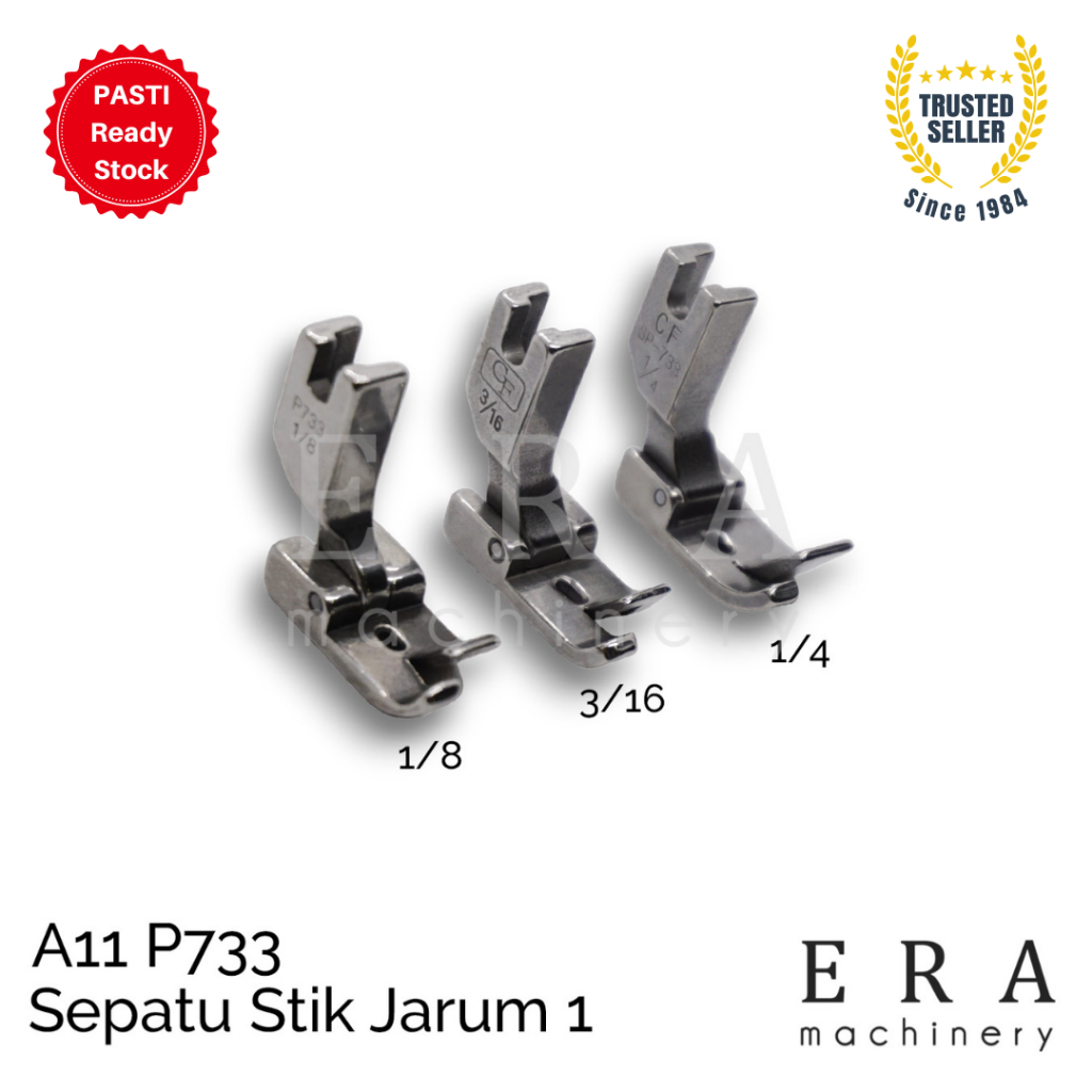 Sepatu Hemming P733 A11 Presser foot High Speed Industrial / sepatu jahit pasang corong