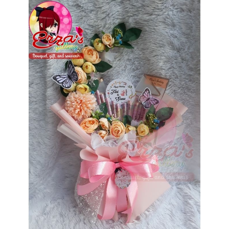 Buket Bulan Sabit / Buket Bunga Bulan Sabit / Buket Kupu-kupu